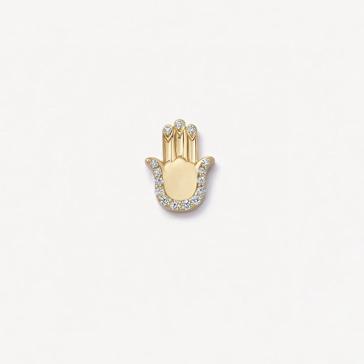Sparkling Hamsa Hand Memory Locket Charm
