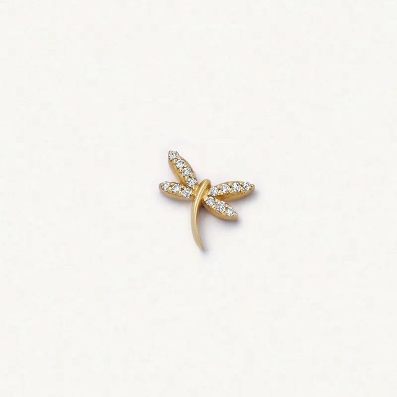 Dragonfly Memory Locket Charm