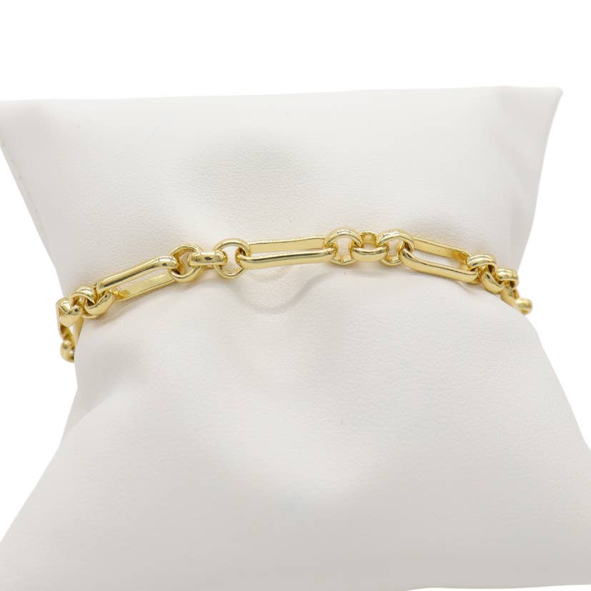 Paperclip Charm Bracelet - SMALL