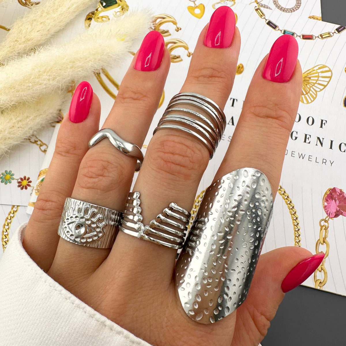 V Shape Open Ended Ring