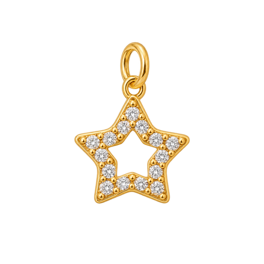 Sparkling Star Charm