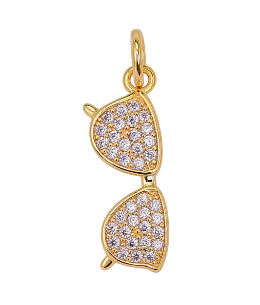 Sparkling Sunglasses Charm