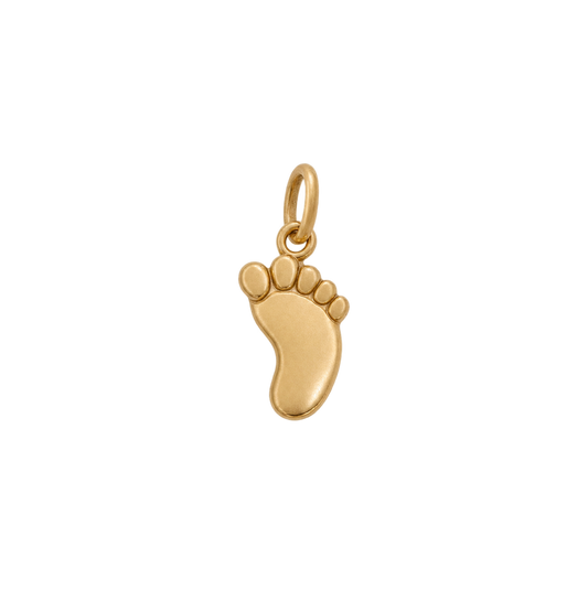 Baby Foot Charm 18k Gold PVD Stainless Steel
