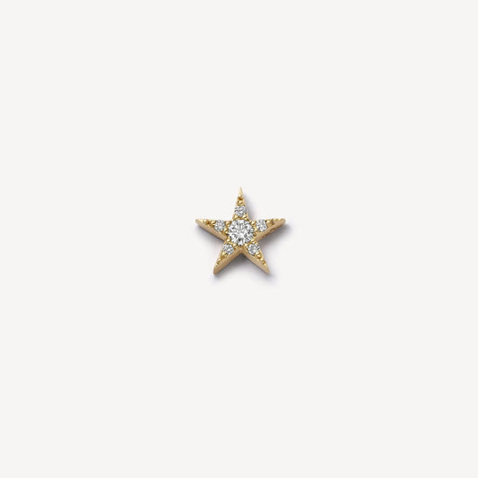 Sparkling Star Memory Locket Charm