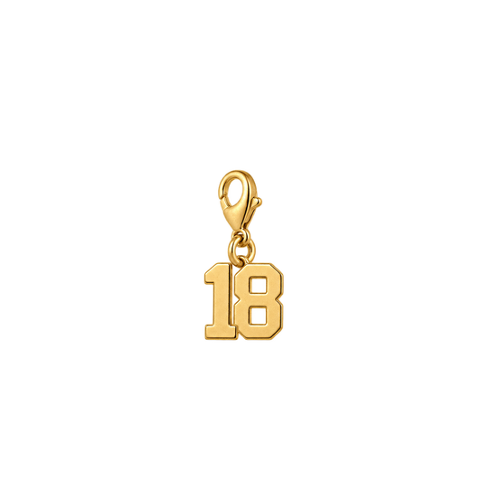 18th Birthday Age Charm