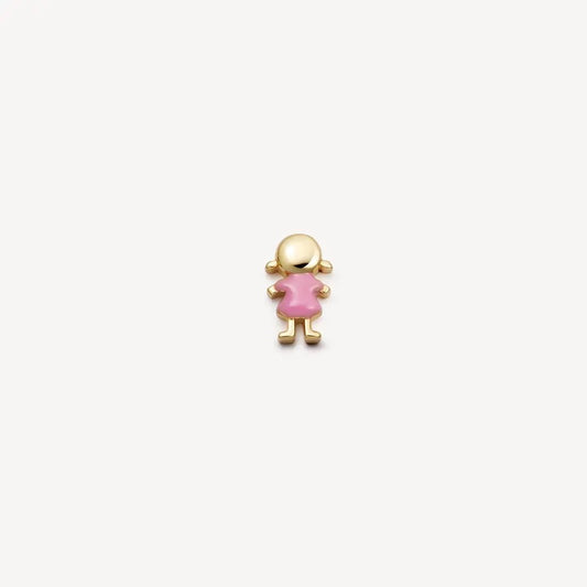 Little Girl Floating Charm