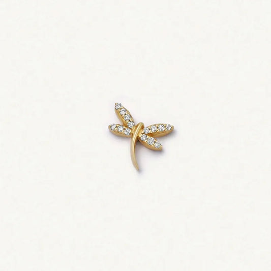Dragonfly Memory Locket Charm