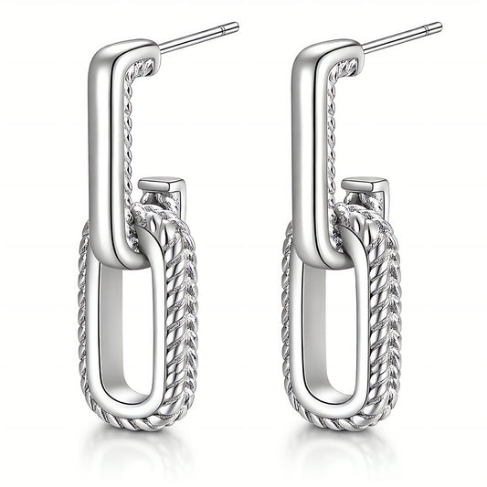 Link Drop Earrings